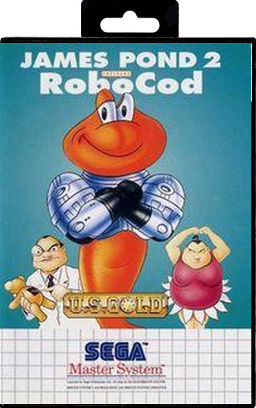 James Pond 2: Codename: RoboCod (U.S. GOLD) - Sega Master System Games