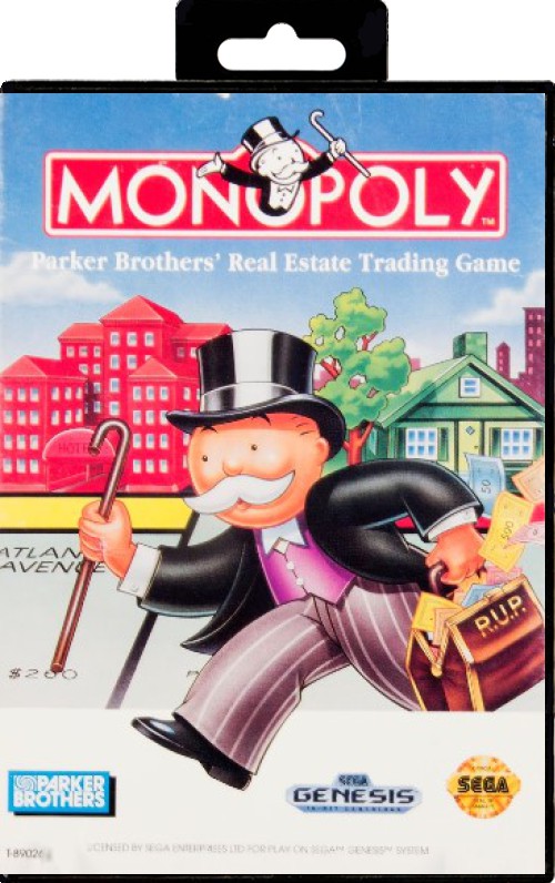 Monopoly (NTSC) - Sega Mega Drive Games