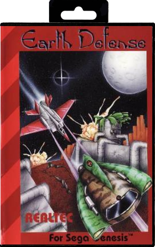 Earth Defense For Sega Genesis - Sega Mega Drive Games