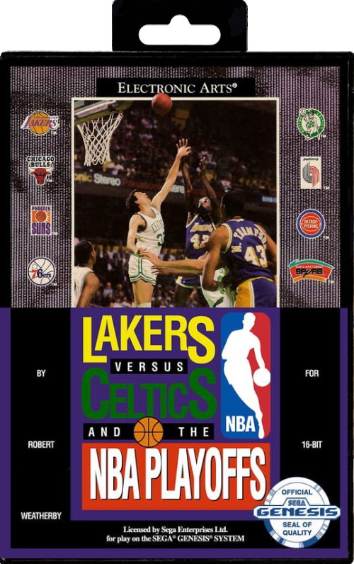 Lakers versus Celtics and the NBA Playoffs (NTSC) - Sega Mega Drive Games