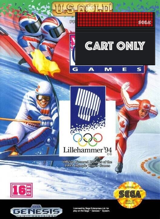 Winter Olympic Games: Lillehammer '94 - Cart Only - Sega Master System Games