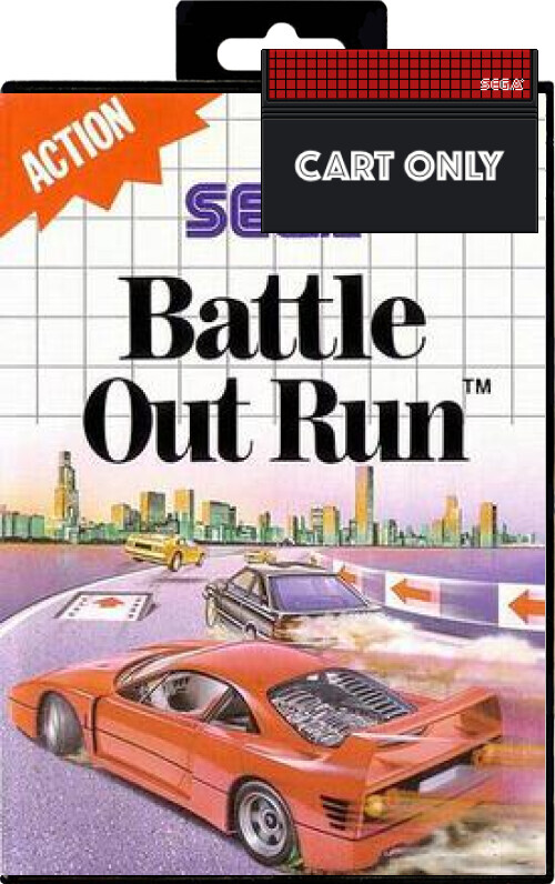 Battle Out Run - Cart Only - Sega Master System Games