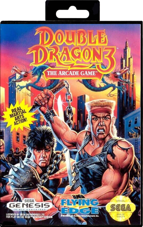 Double Dragon III: The Arcade Game (Sega Genesis) - Sega Mega Drive Games