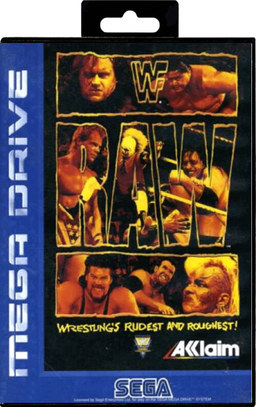 WWF Raw - Sega Mega Drive Games