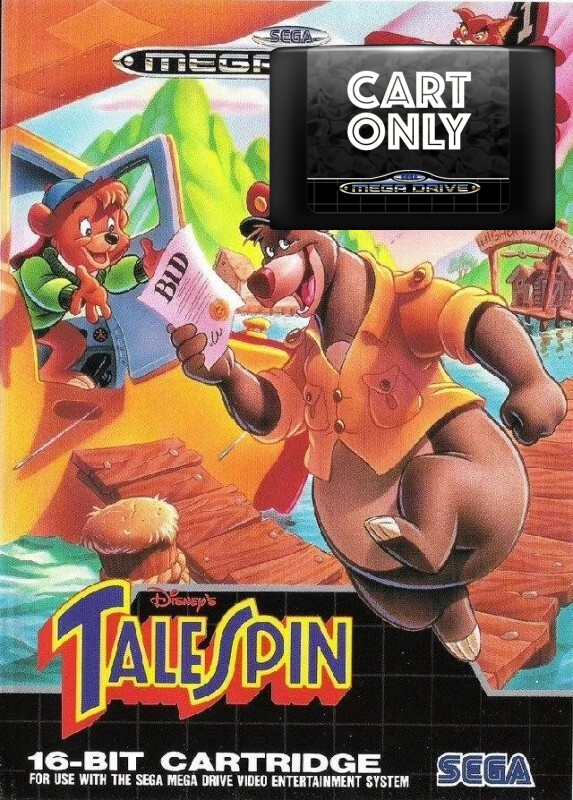 Disney's TaleSpin - Cart Only - Sega Mega Drive Games