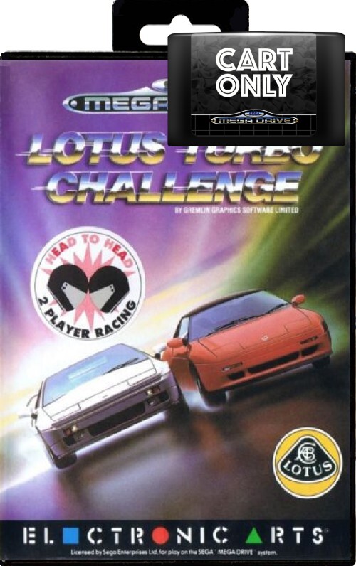 Lotus Turbo Challenge - Cart Only Kopen | Sega Mega Drive Games