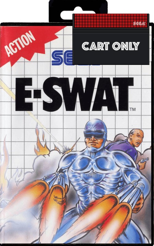 E-Swat - Cart Only - Sega Master System Games