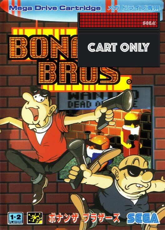 Bonanza Bros. - Cart Only Kopen | Sega Master System Games