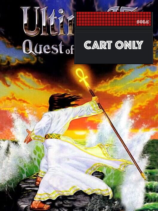 Ultima IV: Quest of the Avatar - Cart Only - Sega Master System Games