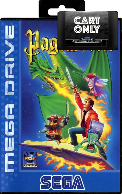 The Pagemaster - Cart Only - Sega Mega Drive Games
