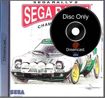 Sega Rally Championship 2 - Disc Only - Sega Dreamcast Games