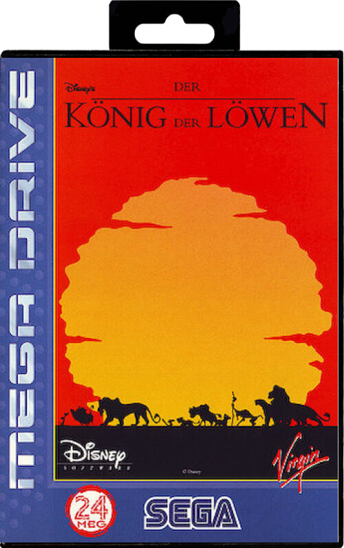 The Lion King (German) - Sega Mega Drive Games