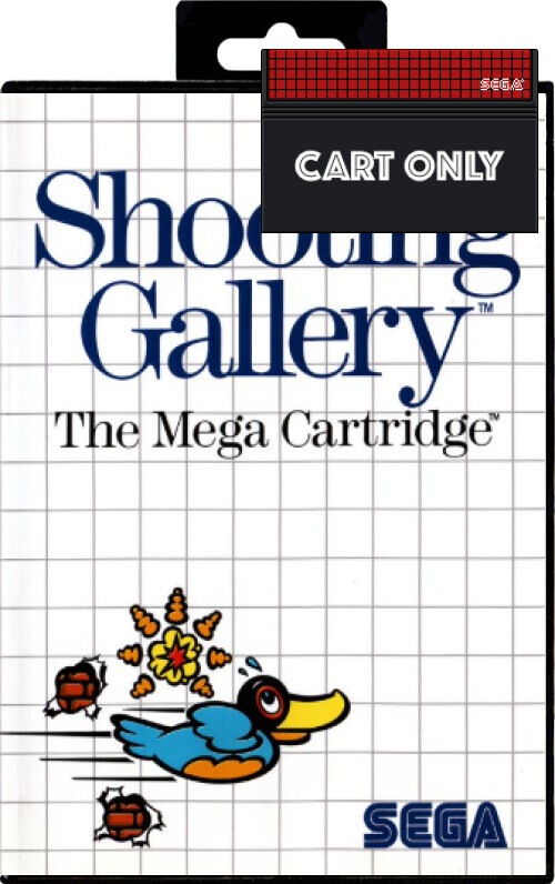 Shooting Gallery - Cart Only - Sega Master System Games