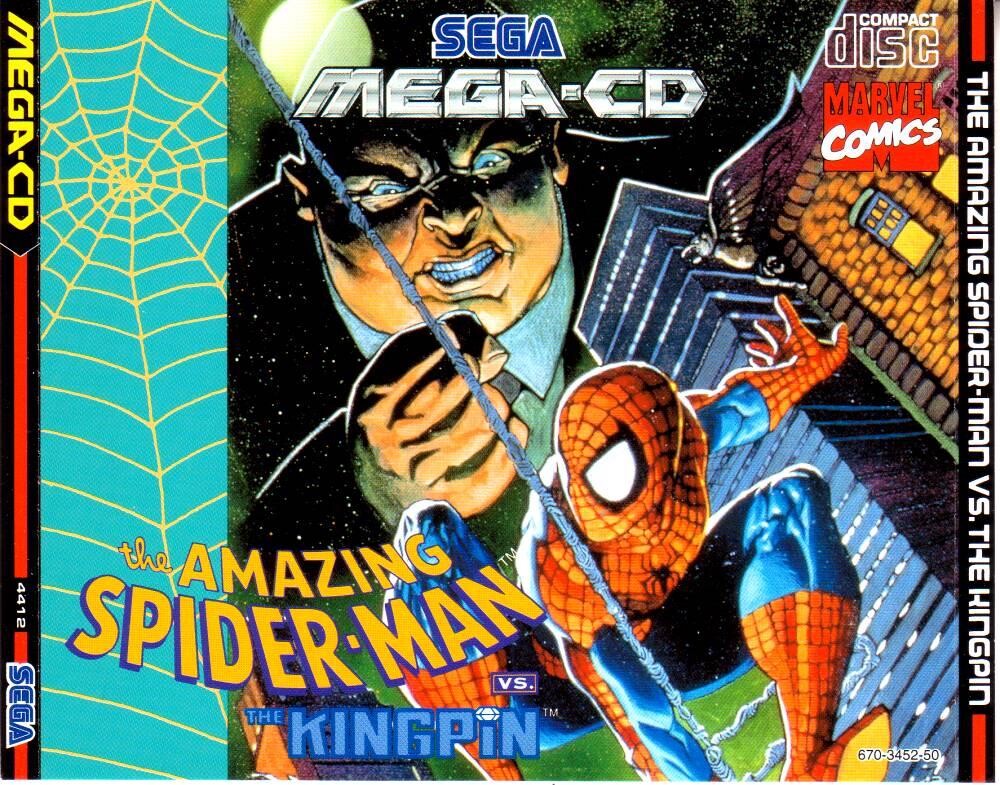 Amazing Spider-Man Vs. The Kingpin - Sega Mega-CD - Sega Mega Drive Games