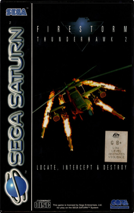 Thunderhawk II Firestorm - Sega Saturn Games