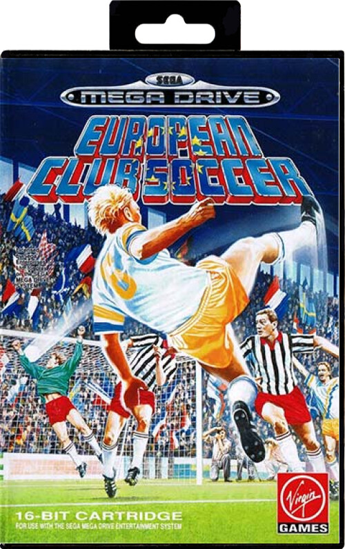 European Club Soccer - Sega Mega Drive Games