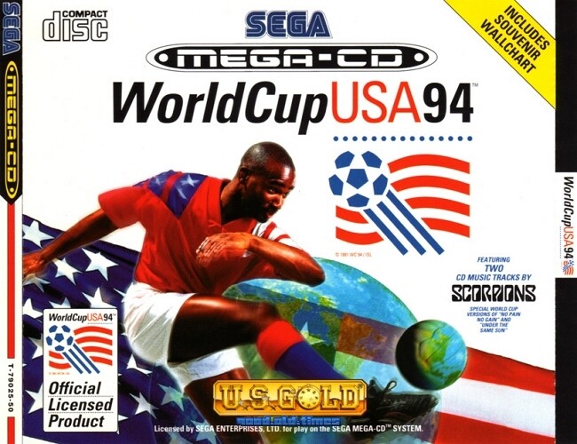 World Cup USA 94 - Sega Mega-CD - Sega Mega Drive Games