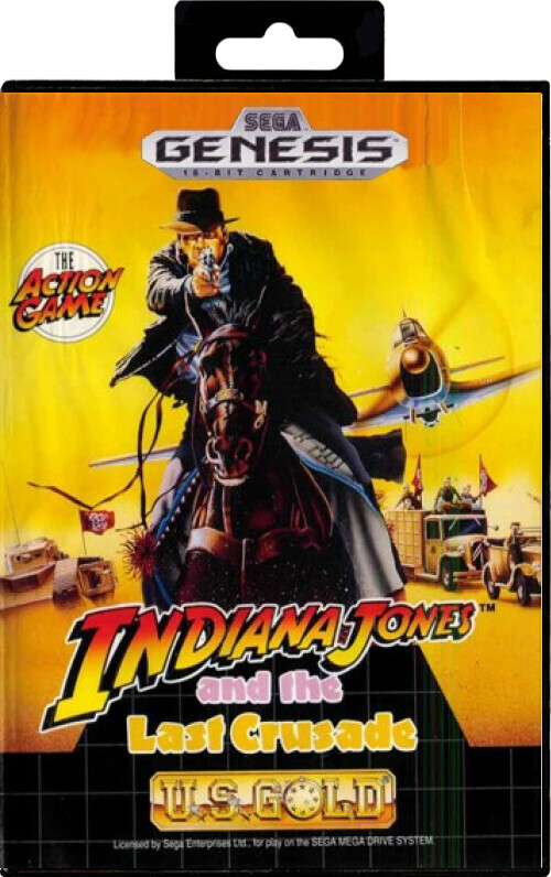 Indiana Jones And The Last Crusade (Genesis) - Sega Mega Drive Games