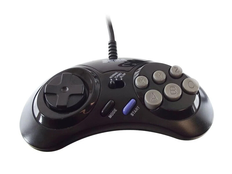 Sega Genesis 6 Button Controller Kaufen | Sega Mega Drive Hardware